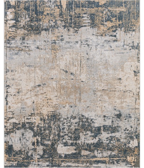 Amer Hamilton Draper Indigo Polyester Blend Area Rug 8'6"x11'6"