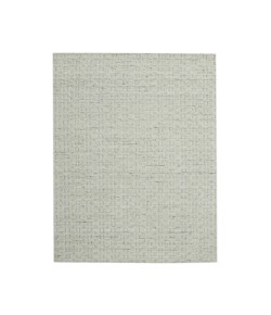 Amer Houston Aliya Natural White Hand-Woven Wool Area Rug 3'6" x 5'6"