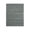 Amer Houston Aliya Turq Gray Hand-Woven Wool Area Rug 2' x 3'