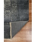 Amer Hermitage Empress Salon Black Hand-Knotted Wool/Viscose Area Rug 2'x3'