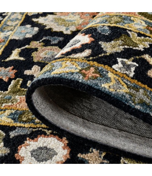 Amer JACKSON Black JAC-2 5 ft. X 7 ft. 6 in. Rectangle Rug