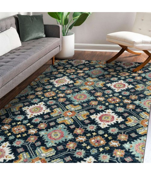 Amer JACKSON Navy JAC-3 5 ft. X 7 ft. 6 in. Rectangle Rug