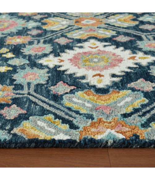 Amer JACKSON Navy JAC-3 5 ft. X 7 ft. 6 in. Rectangle Rug