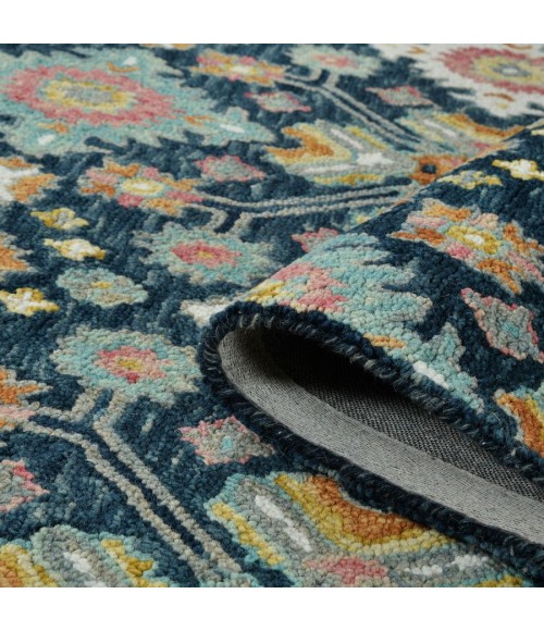 Amer JACKSON Navy JAC-3 5 ft. X 7 ft. 6 in. Rectangle Rug
