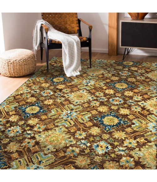 Amer JACKSON Brown JAC-4 9 ft. X 13 ft. Rectangle Rug