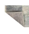 Jordan Aly Light Blue Modern Geometric Area Rug