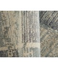 Jordan Aly Light Blue Modern Geometric Area Rug