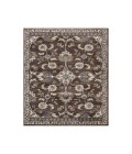 Jordan Bea Brown Traditional Floral Area Rug