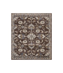 Amer Jordan Bea Brown Traditional Floral Area Rug 7'10" x 10'2"