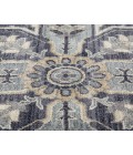 Jordan Eva Purple Traditional Medallion Area Rug