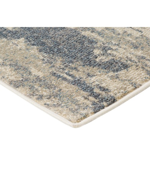 Jordan Delia Gray Modern Abstract Area Rug
