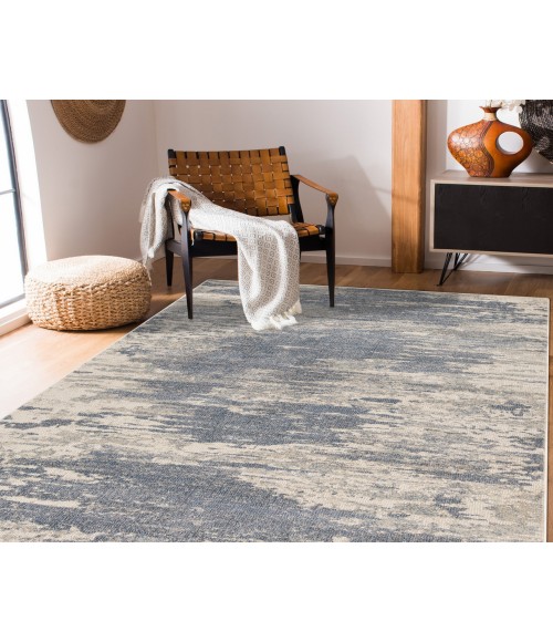 Jordan Delia Gray Modern Abstract Area Rug