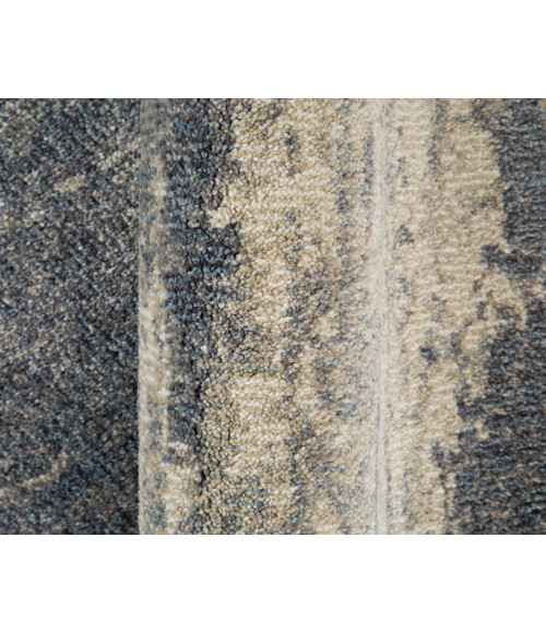Jordan Delia Gray Modern Abstract Area Rug