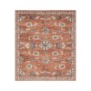 Amer Jordan Bea Orange Traditional Floral Rug 1'10" x 2'11"
