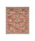 Jordan Bea Orange Traditional Floral Area Rug
