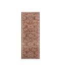 Jordan Bea Orange Traditional Floral Area Rug