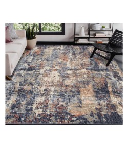 Amer Jordan Cary Multi Modern Abstract Area Rug 6'7" x 9'