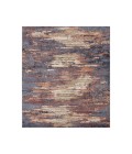 Jordan Delia Rust Modern Abstract Area Rug