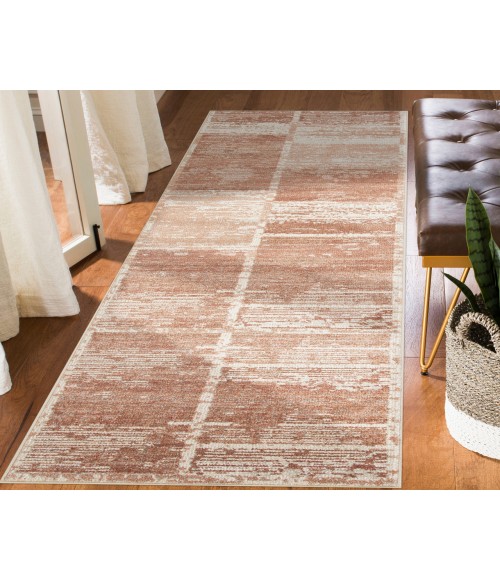 Jordan Aly Sand Modern Geometric Area Rug
