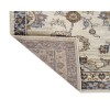 Amer Jordan Bea Ivory/Charcoal Traditional Floral Runner Rug 2'7" x 10"