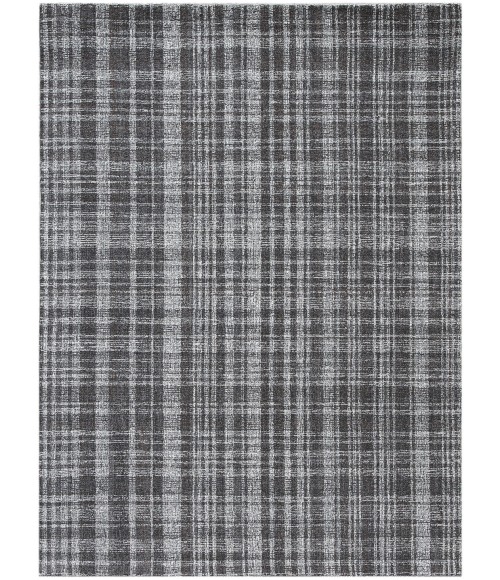 Amer Laurel Turlen Charcoal Hand-Tufted Wool Area Rug 7'6"x9'6"