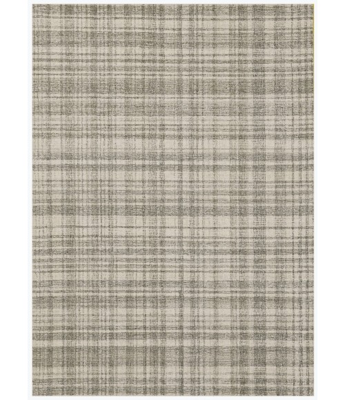 Amer Laurel Turlen Ivory Hand-Tufted Wool Area Rug 7'6"x9'6"