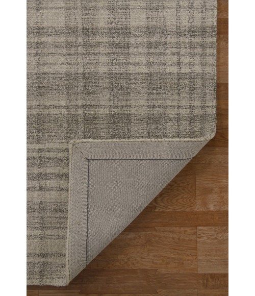 Amer Laurel Turlen Ivory Hand-Tufted Wool Area Rug 7'6"x9'6"