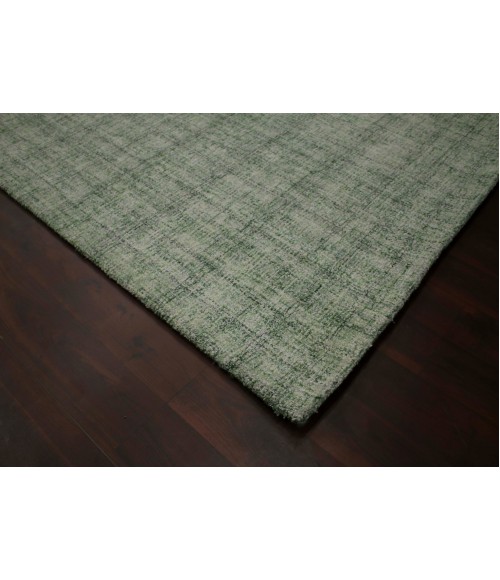 Amer Laurel Turlen Light Green Hand-Tufted Wool Area Rug 8'6"x11'6"