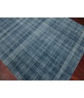 Amer Laurel Turlen Turquoise Hand-Tufted Wool Area Rug 7'6"x9'6"