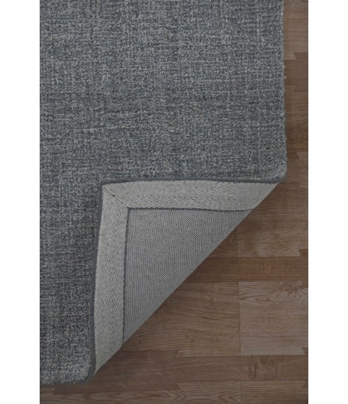 Amer Laurel Turlen Gray Hand-Tufted Wool Area Rug 7'6"x9'6"
