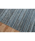 Amer Legacy Aleyn Blue Hand-Knotted Wool Blend Area Rug 2'x3'