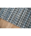 Amer Legacy Aleyn Blue Hand-Knotted Wool Blend Area Rug 2'x3'