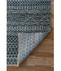 Amer Legacy Aleyn Blue Hand-Knotted Wool Blend Area Rug 2'x3'