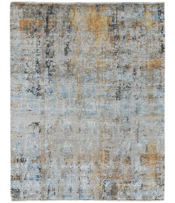 Amer Majestic MAJ-19 Graffi Blue/Yellow Area Rug 10 ft. X 14 ft. Rectangle