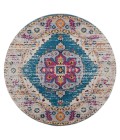 Amer Manhattan Lecat Boho Medallion Turquoise/Pink Runner Rug 2'6"x7'6"