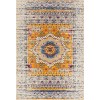 Amer Manhattan MAN-33 Beale Orange/Ivory Area Rug 5 ft. 3 in. X 7 ft. 6 in. Rectangle