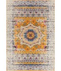 Amer Manhattan Beale Boho Medallion Orange/Ivory Runner Rug 2'6"x7'6"