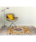 Amer Manhattan Beale Boho Medallion Orange/Ivory Runner Rug 2'6"x7'6"