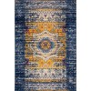 Amer Manhattan MAN-34 Beale Navy/Orange Rug 2 ft. 6 in. X 7 ft. 6 in. Runner