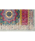 Amer Manhattan Beale Boho Medallion Pink/Ivory Runner Rug 2'6"x7'6"