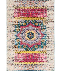 Amer Manhattan MAN-35 Beale Pink/Ivory Area Rug 2 ft. 6 in. X 7 ft. 6 in. Runner