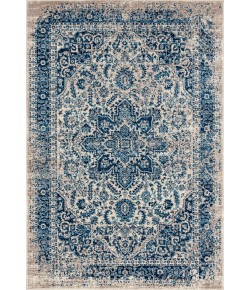 Amer Manhattan MAN-39 Bellamy Teal/Beige Area Rug 2 ft. 6 in. X 7 ft. 6 in. Runner