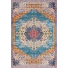 Amer Manhattan MAN-3 Payne Blue/Orange Rug 2 ft. 6 in. X 7 ft. 6 in. Runner