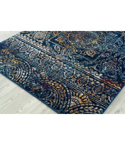 Amer Manhattan MAN-42 Burke Navy Rug 2 ft. 6 in. X 7 ft. 6 in. Runner