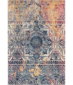 Amer Manhattan MAN-43 Burke Multi-colored Area Rug 2 ft. 6 in. X 7 ft. 6 in. Runner