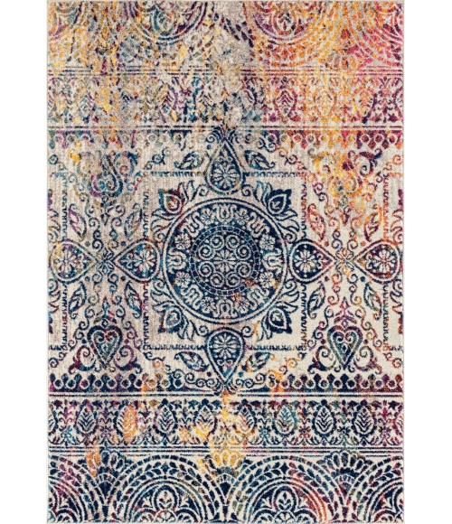 Amer Manhattan Burke Tribal Multi-Colored Runner Rug 2'6"x7'6"