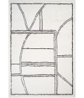 Amer Monotone White MNT-1 8 ft. 9 in. X 11 ft. 9 in. Rectangle Rug