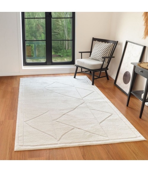 Amer Monotone Ivory MNT-8 2 ft. X 3 ft. Rectangle Rug