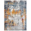 Amer Montana MON-10 Joanna Orange/Blue Rug 7 ft. 6 in. X 7 ft. 6 in.R Round