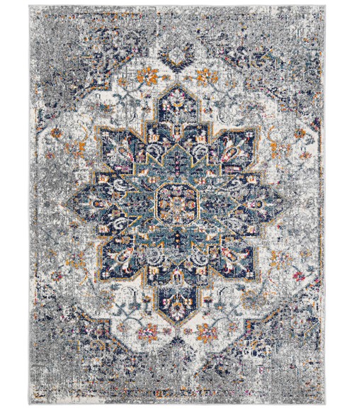 Amer Montana Kriselda Gray Polypropylene Area Rug 3'3"x5'